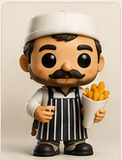 The Chippy Owner figure