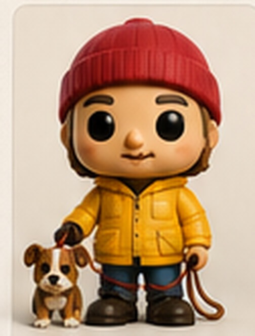 The Dog Walker figure