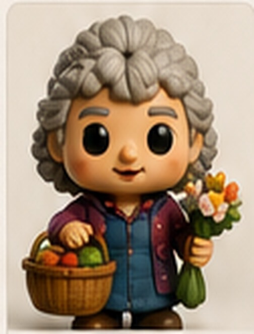 The Market Lady figure