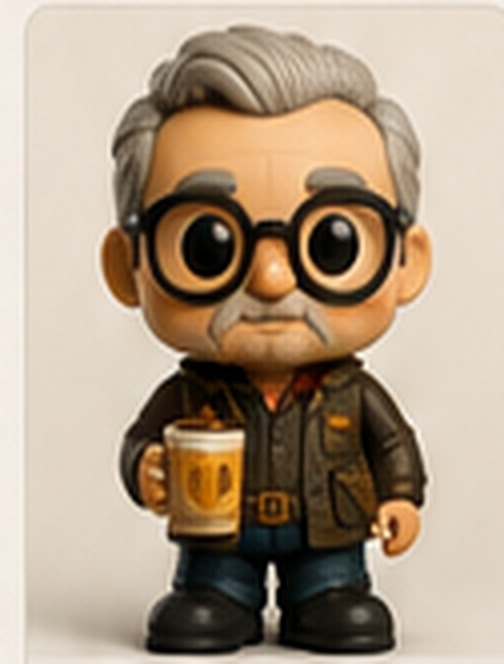The Retired Engineer figure